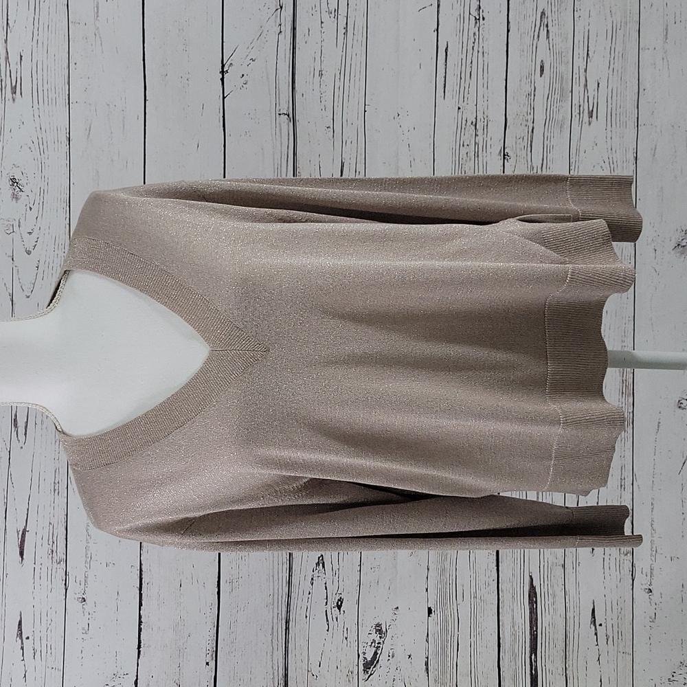H&M Vneck Pullover Long Sleeve Sweater Size Large